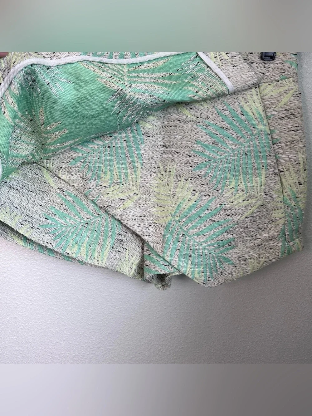 Sorority Size Small Tropical Palm Leaf Skort & Top Matching Set